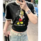 [KRIS]A全新Adidas ORIGINALS 迪士尼米老鼠聯名許願T恤 黑KT7774/灰 KT7775