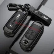 馬自達 MAZDA CX-5 CX-60 CX-30 3 5D Mazda 6 MX-5汽車遙控器鑰匙包 鑰匙殼 鑰匙套