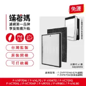 適用 國際牌  F-VXP70W F-VXL70 F-VXM70 空氣清淨機 F-ZXPP70W F-ZXPD70W濾網