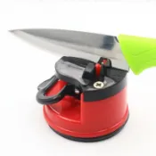 鎢鋼磨刀器 帶吸盤磨刀工具 磨菜刀 廚房刀具 磨刀石 台灣現貨【DN347】