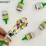 安全無火 獨家現貨20個60元 專利拉炮 無火藥 新娘小拉砲 小拉砲 小拉炮 小娘小拉炮 娃娃機商品批發 非煙火 無火藥