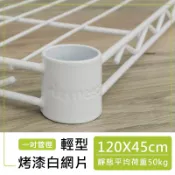 dayneeds 輕型網片120x45公分(烤漆白)附夾片 加層 加網片 層板 鐵架配件 鐵架DIY