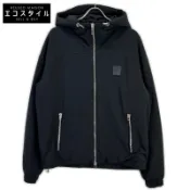 【DOKODEMO】Emporio Armani 6L1BH5 1NNIZ 22FW 黑色 Logo 連帽羽絨外套 48 碼 [二手]