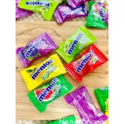 蜂釀🍯 【Mentos 曼陀珠】mentos 迷你曼陀珠🇻🇳 綜合水果風味軟糖 單顆包裝 糖果 全素 🔺口味隨機