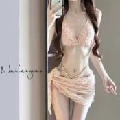 性感比基尼三件套 女 分體泳衣 渡假 溫泉 沙灘 高級感 顯瘦 修身 時尚