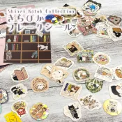 *激動小鹿* 日本 シール堂 SHINZI KATOH 加藤真治 貼紙包 燙金造型貼紙 2026年新品