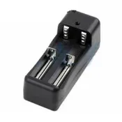 萬能18650/22650雙槽充電器強光手電筒鋰電池充電器4.2v 3.7v快充