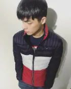 美國百分百【全新真品】Tommy Hilfiger 羽絨 外套 TH 夾克 防風 透氣 保暖 輕量 紅白色 S J657
