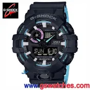 【金響鐘錶】全新CASIO GA-700PC-1ADR,GA-700PC-1A,G-SHOCK,指針數字公司貨