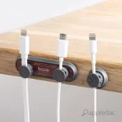 磁力 木頭集線器 原廠充電線 原廠傳輸線 充電線 傳輸線 iphone 8 7 6  傳輸充電線 理線器 木頭 集線器