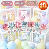 氣球派對多🎉客製化 氣球盒 字母盒 生日佈置 週歲佈置 性別派對 求婚佈置 收涎佈置 婚禮佈置 開幕送禮 聖誕節裝飾品