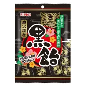 【江戶物語】 立夢 RIBON 黑糖飴 74g 沖繩黑糖 硬糖 沖繩黑飴 直火黑糖飴 日本必買 拜拜 零食 日本進口