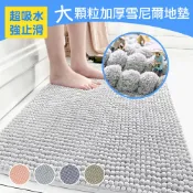 巴芙洛家居生活館 地墊 止滑墊 腳踏墊 超吸水大顆粒吸水新款雪尼爾踏墊40*60cm 防滑墊 (8款任選)