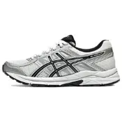 1012B732-103 ASICS Gel-Contend 4 雙層 舒適減震耐磨透氣 低幫 AHAR+ AMPLIFOAM 體測體考跑步鞋 女款 銀黑色