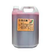 (店+)玫瑰花釀糖漿 5公斤x1罐(玫瑰花釀 玫瑰糖漿 玫瑰蜜 飲料店 營業用 手搖飲)