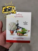 赫曼 聖誕夜驚魂 傑克雪橇車手辦模型公仔擺件掛件景品實物拍照