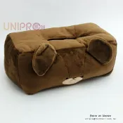 UNIPRO優鋪 【UNIPRO】小熊學校 The bears school 正版 Jackie 傑琪 立體絨毛面紙套 面紙盒