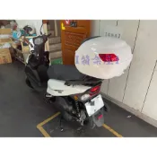 (店+)((新北新莊箱架屋)) 三陽 雙火星塞 雙塞 新迪爵 胖迪 箱架 胖迪爵 後架 貨架 + K1 - 26公升 白色後箱 送 靠背 組合賣場