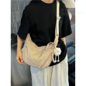 💛 臺灣出貨 特賣免運 💛尼龍 斜挎包 包女2026新款潮餃子包輕便小挎包 腋下包 單肩帆布包
