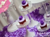 協貿國際日用品生活館 鐵藝蕾絲邊帶蓋杯子點心架 玻璃罩婚慶生日杯子蛋糕架 展示蛋糕盤