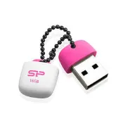 【SP廣穎，終身保固】【台灣精品獎】USB2.0 Touch T07 繽紛活力碟 16GB (玫瑰粉)
