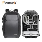 Prowell WIN-23260 雙機多鏡大容量攝影包/相機包/後背包 防盜後開/防水耐磨 輕鬆收納16吋筆電與腳架