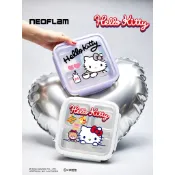 Hello kitty便當盒 飯盒不鏽鋼餐盤 分隔便當盒 午餐盒 兒童便當盒  保溫便當盒 三分格餐盒 可注水加熱便當盒