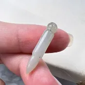 【考試順利】飄花翡翠文昌筆項鍊 | 天然緬甸玉A貨翡翠 | 送禮