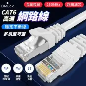 Cat.6網路線【100m】金屬接頭 RJ45 分享器 ADSL 路由器網路 乙太網路線 高速寬頻網路線 網路線