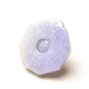 【擋煞‧避邪】紫羅蘭翡翠八卦項鍊 | 天然緬甸玉A貨翡翠 | 送禮