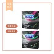 【娜恩生活家居】低價９９元免運/杜蕾斯 DUREX 雙悅愛潮/飆風碼 保險套 3入/盒