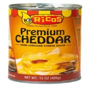 (店+)Ricos 瑞可司 特級切達起司醬 起士醬 乳酪醬 切達起司醬 425G
