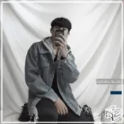 【MKST.STUDIO】破壞水洗 牛仔外套 落肩寬鬆 帽子可拆 吳亦凡 楊冪 同款