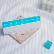(店+)方塊萬年曆 小夜燈 桌曆 骰子拼貼詩 交換禮物 氛圍燈 創意文青桌面擺飾 辦公桌裝飾擺件 生日禮物