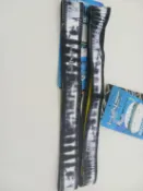 騎跑泳者FINISHER 汗樂導汗帶HALO HEADBAND.STORM‧風暴灰黑.窄版.高2.54 cm.套頭式頭帶.造型.時尚.實用.髮箍.