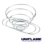 【桃源戶外登山露營旅遊】【日本UNIFLAME】UNIFLAME 18-8不鏽鋼咖啡濾架-寬版/二杯 U667767