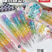 🏆爆款直降📉貓爪下蛋筆卡通可愛女孩免削鉛筆國小生不斷芯HB鉛筆可換芯不易斷 KLSJI