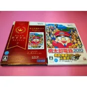 ㄇ 桃 出清價! 網路最便宜 Wii 2手原廠遊戲片 桃太郎 電鐵 2010 戰國‧維新英雄大集合！之卷 選 賣90而已
