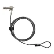 【3C91】HP Nano Combination Cable Lock 密碼/鑰匙防盜鎖(63B28AA)