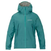 ├登山樂┤日本 mont-bell Rain Hiker JKT女款雨衣 青綠 #1128777TQ