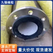 百家樂百貨市場 大口徑法蘭陶瓷膠管內襯氧化鋁陶瓷片耐高溫鋼廠噴煤陶瓷橡膠軟管