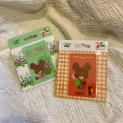 【全新品促銷】小熊學校 悠遊卡 香草花園 花仙子 JACKIE THE BEAR'S SCHOOL ( 2張一組 )