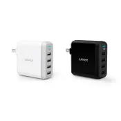 【竭力萊姆】全新 保固18個月 Anker PowerPort 4 40W USB 充電器 快充 PowerIQ 黑白