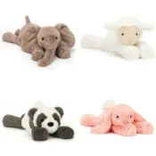 Jellycat史瑪吉‼️現貨🐼熊貓 大象 小羊 兔子 杏花Smudge毛絨玩具 安撫娃娃 英國代購🇬🇧