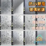 靜電 玻璃貼 窗户 防窺 窗貼 保護貼 無膠 透光不透明 靜電免膠玻璃貼 霧面玻璃貼 淋浴門衛生間防走光 抗UV靜電膜