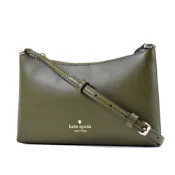 KATE SPADE Sadie 防刮十字紋拉鍊斜背包-海藻綠 【美國正品現貨】
