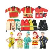 (店+)兒童消防服裝過家家玩具 cosplay職業角色扮演服裝表演演出服