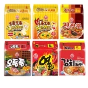 【蝦皮直營】韓國不倒翁 風味拉麵 (金螃蟹/海鮮烏龍/泡菜/辛辣/起司/辣起司) OTTOGI 不倒翁 泡麵 韓國泡麵