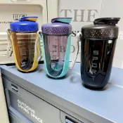[臺灣出貨免運】新款蛋白粉搖搖杯食品級高顏值男女生體育生便攜運動健身專用水杯
