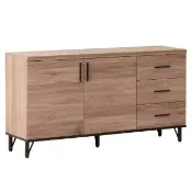 【WAKUHOME 瓦酷家具】BROOK淺胡桃木5尺餐櫃-B001-431
